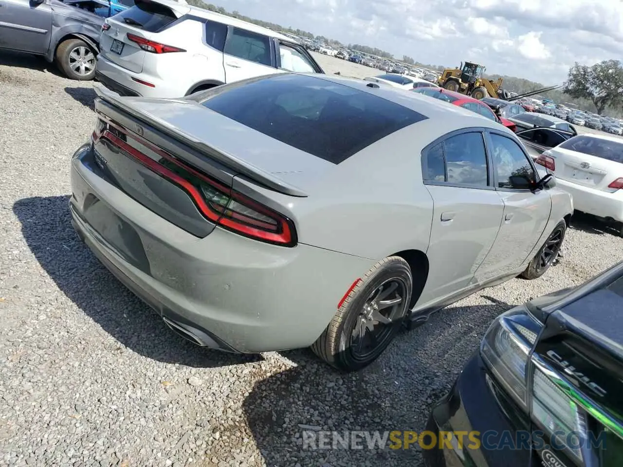 3 Photograph of a damaged car 2C3CDXBG9KH541913 DODGE CHARGER 2019