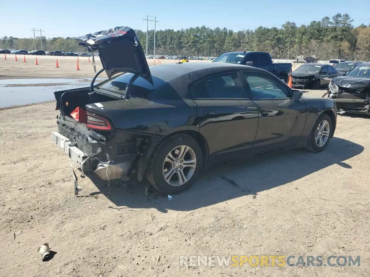 3 Photograph of a damaged car 2C3CDXBG9KH640196 DODGE CHARGER 2019