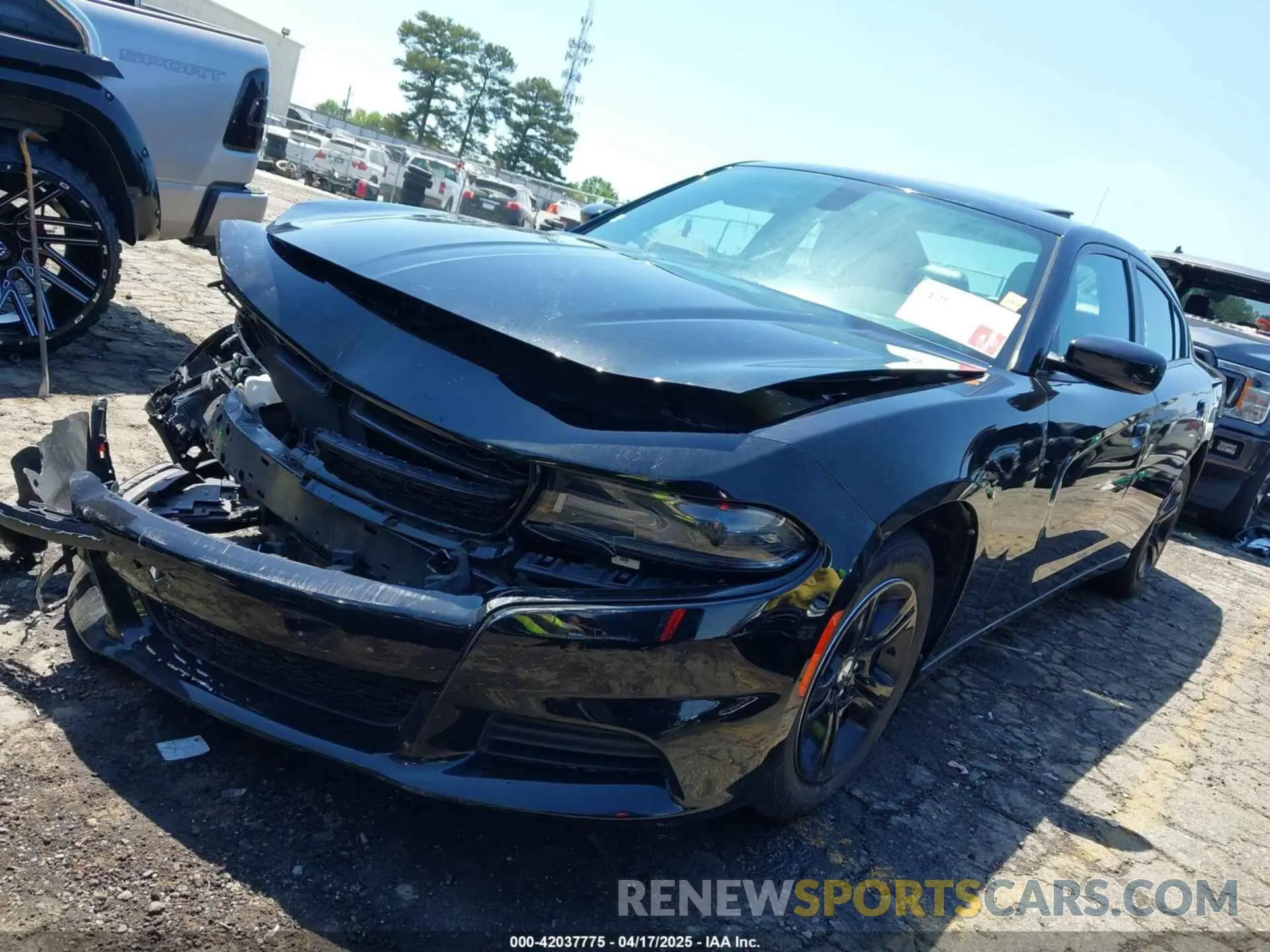 2 Photograph of a damaged car 2C3CDXBG9KH696008 DODGE CHARGER 2019