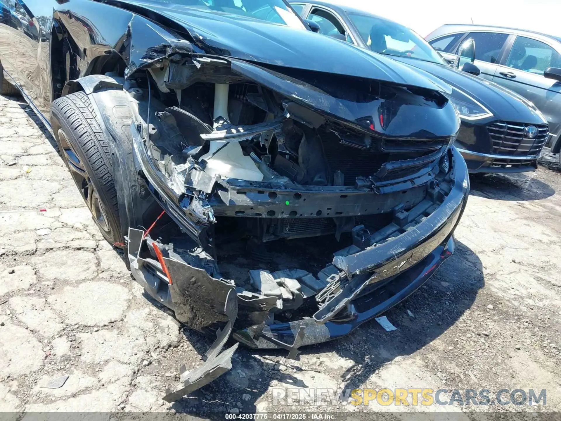 6 Photograph of a damaged car 2C3CDXBG9KH696008 DODGE CHARGER 2019