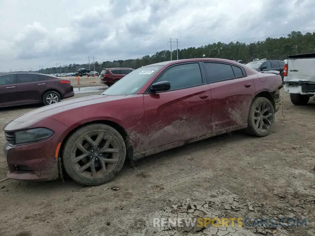 1 Фотография поврежденного автомобиля 2C3CDXBG9KH732487 DODGE CHARGER 2019