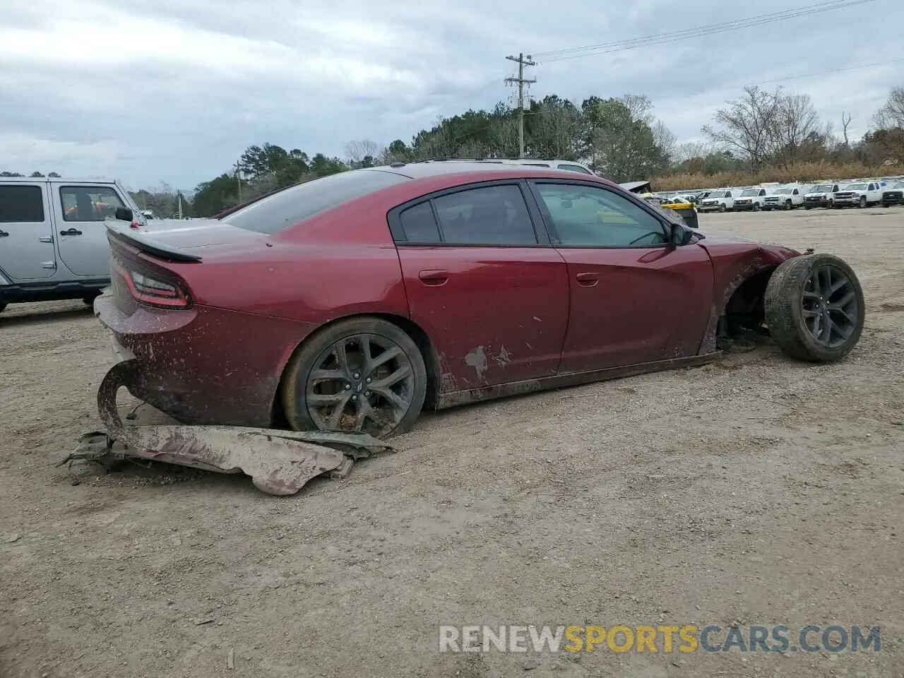 3 Фотография поврежденного автомобиля 2C3CDXBG9KH732487 DODGE CHARGER 2019
