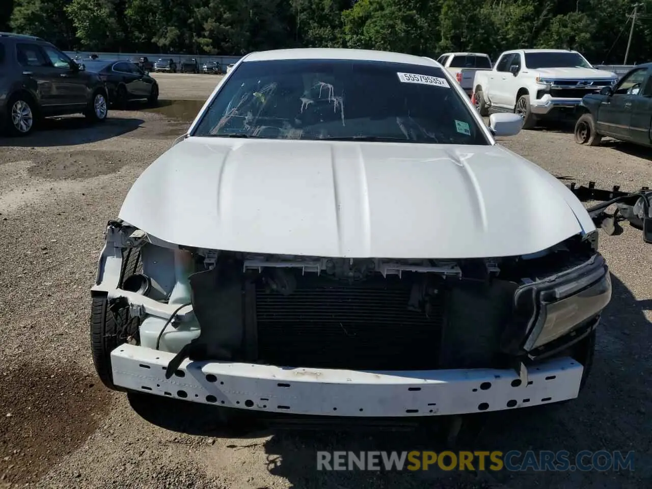 5 Photograph of a damaged car 2C3CDXBG9KH743683 DODGE CHARGER 2019