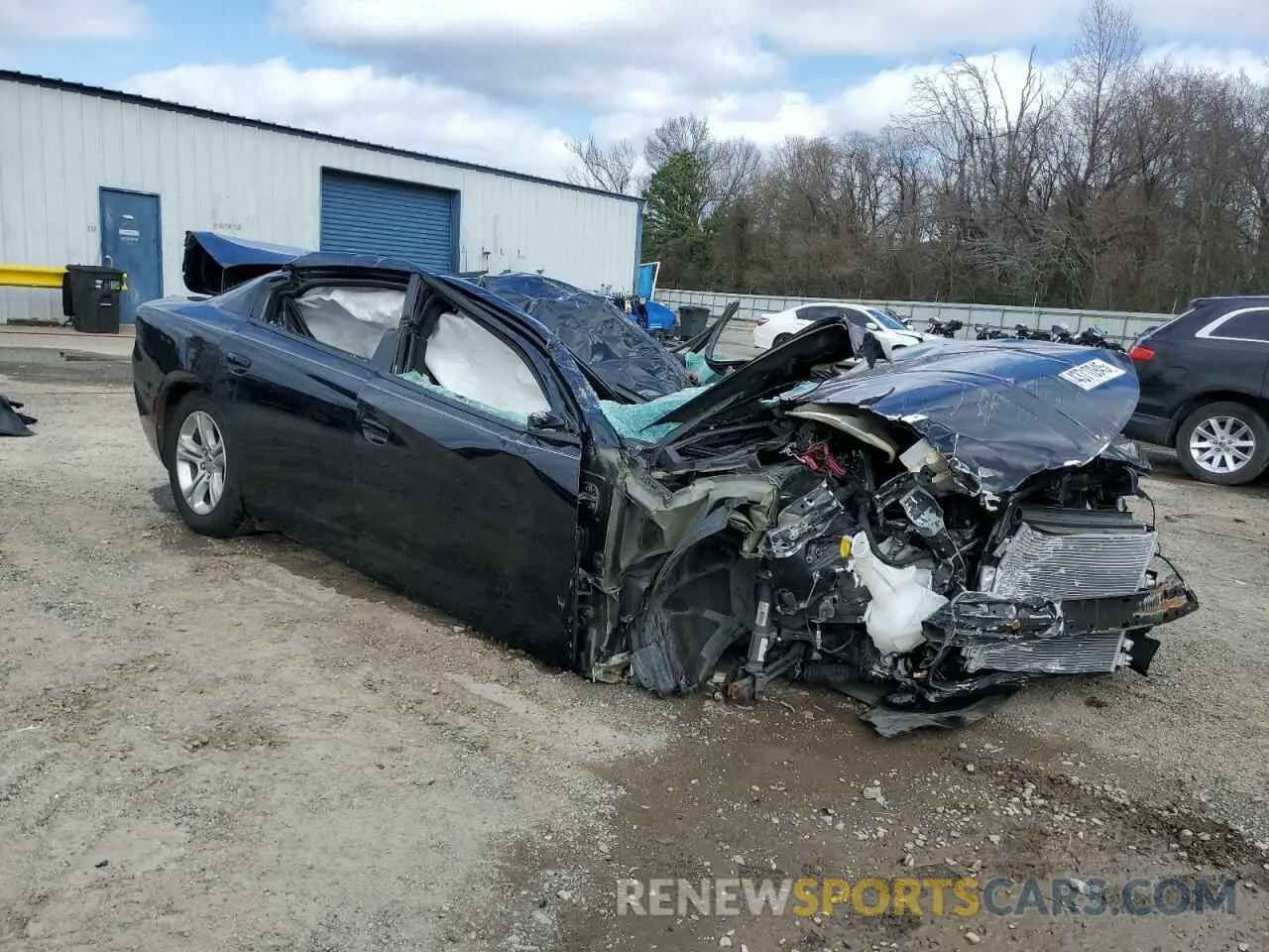 4 Photograph of a damaged car 2C3CDXBGXKH522576 DODGE CHARGER 2019
