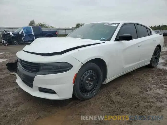 1 Photograph of a damaged car 2C3CDXBGXKH692890 DODGE CHARGER 2019