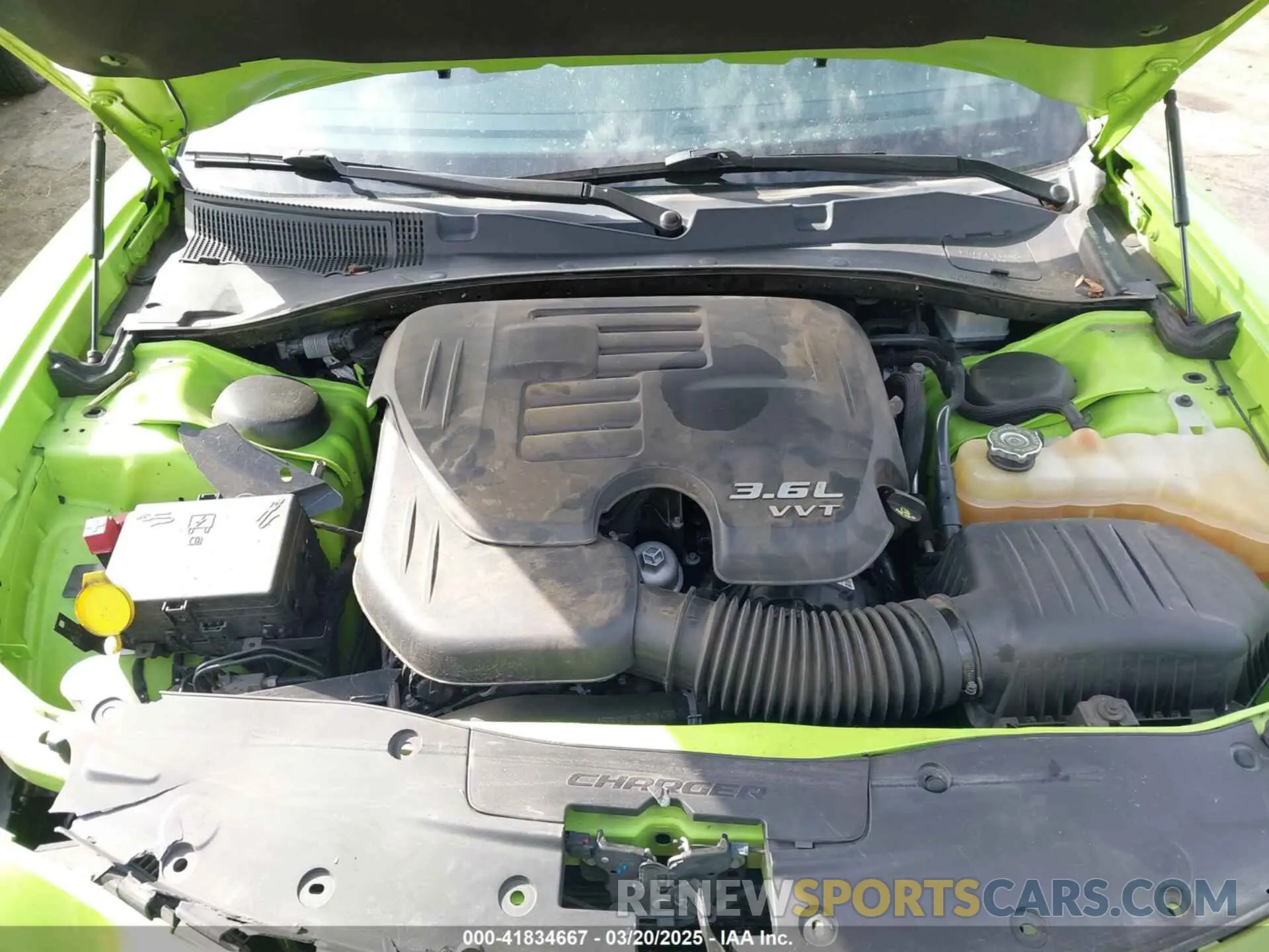 10 Photograph of a damaged car 2C3CDXBGXKH713219 DODGE CHARGER 2019