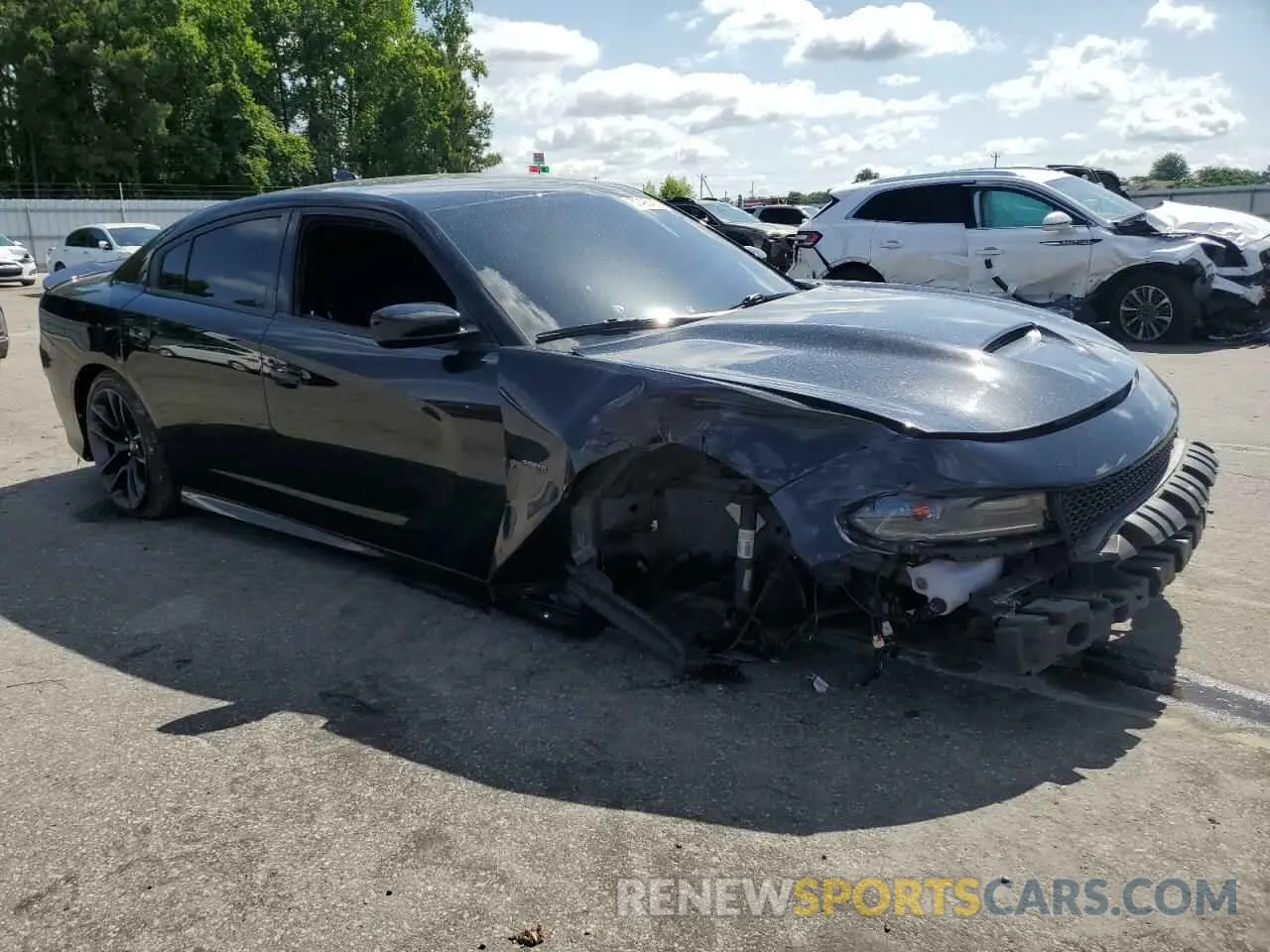 4 Photograph of a damaged car 2C3CDXCT0KH578537 DODGE CHARGER 2019