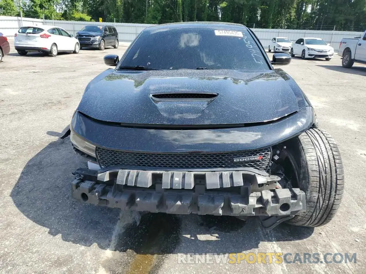 5 Photograph of a damaged car 2C3CDXCT0KH578537 DODGE CHARGER 2019