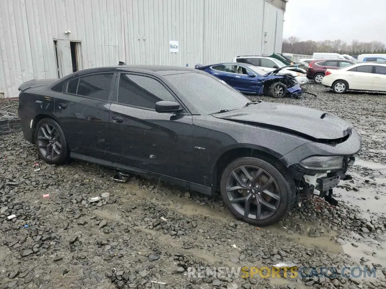 4 Photograph of a damaged car 2C3CDXCT0KH593247 DODGE CHARGER 2019