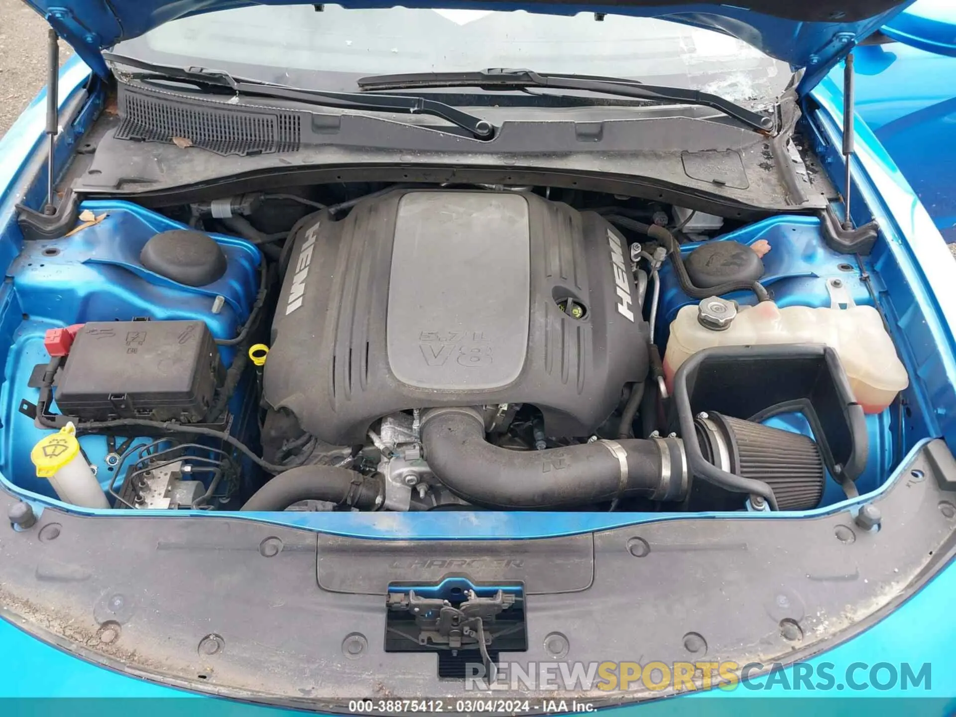 10 Фотография поврежденного автомобиля 2C3CDXCT0KH730123 DODGE CHARGER 2019