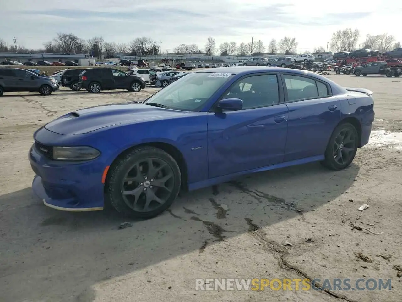 1 Photograph of a damaged car 2C3CDXCT0KH757273 DODGE CHARGER 2019
