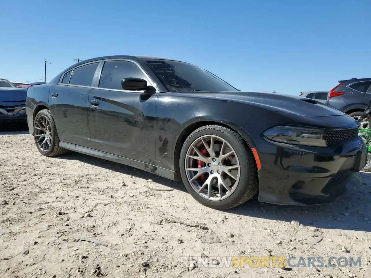 4 Фотография поврежденного автомобиля 2C3CDXCT1KH522588 DODGE CHARGER 2019