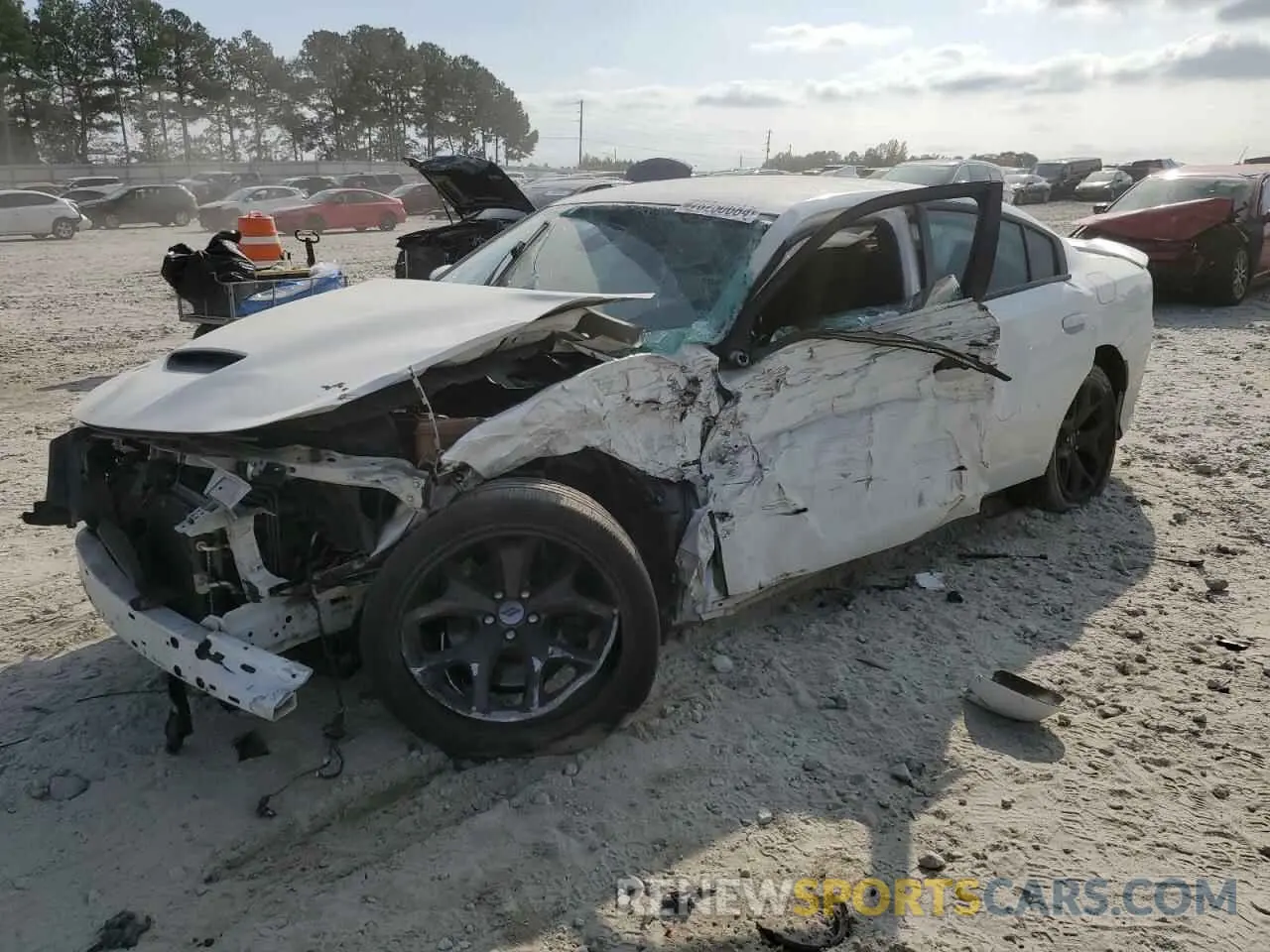 1 Фотография поврежденного автомобиля 2C3CDXCT3KH526920 DODGE CHARGER 2019