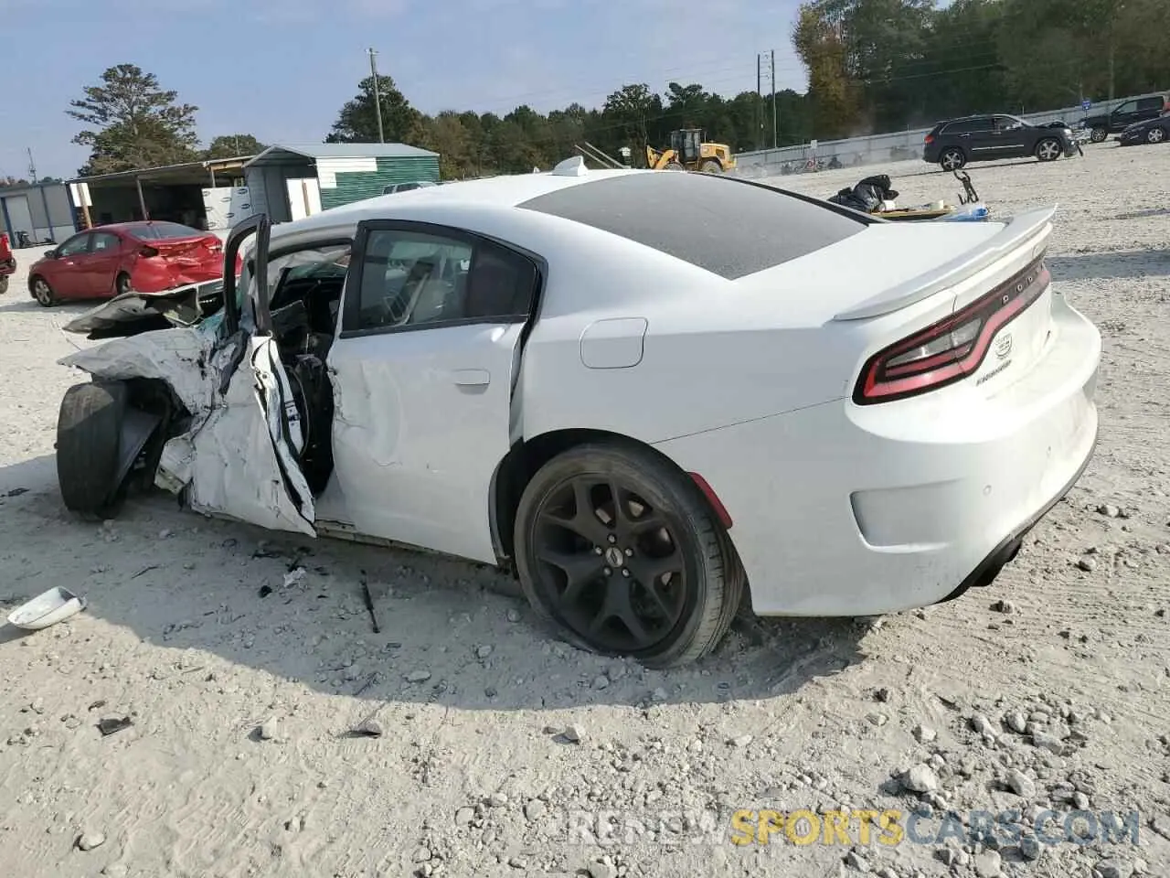 2 Фотография поврежденного автомобиля 2C3CDXCT3KH526920 DODGE CHARGER 2019