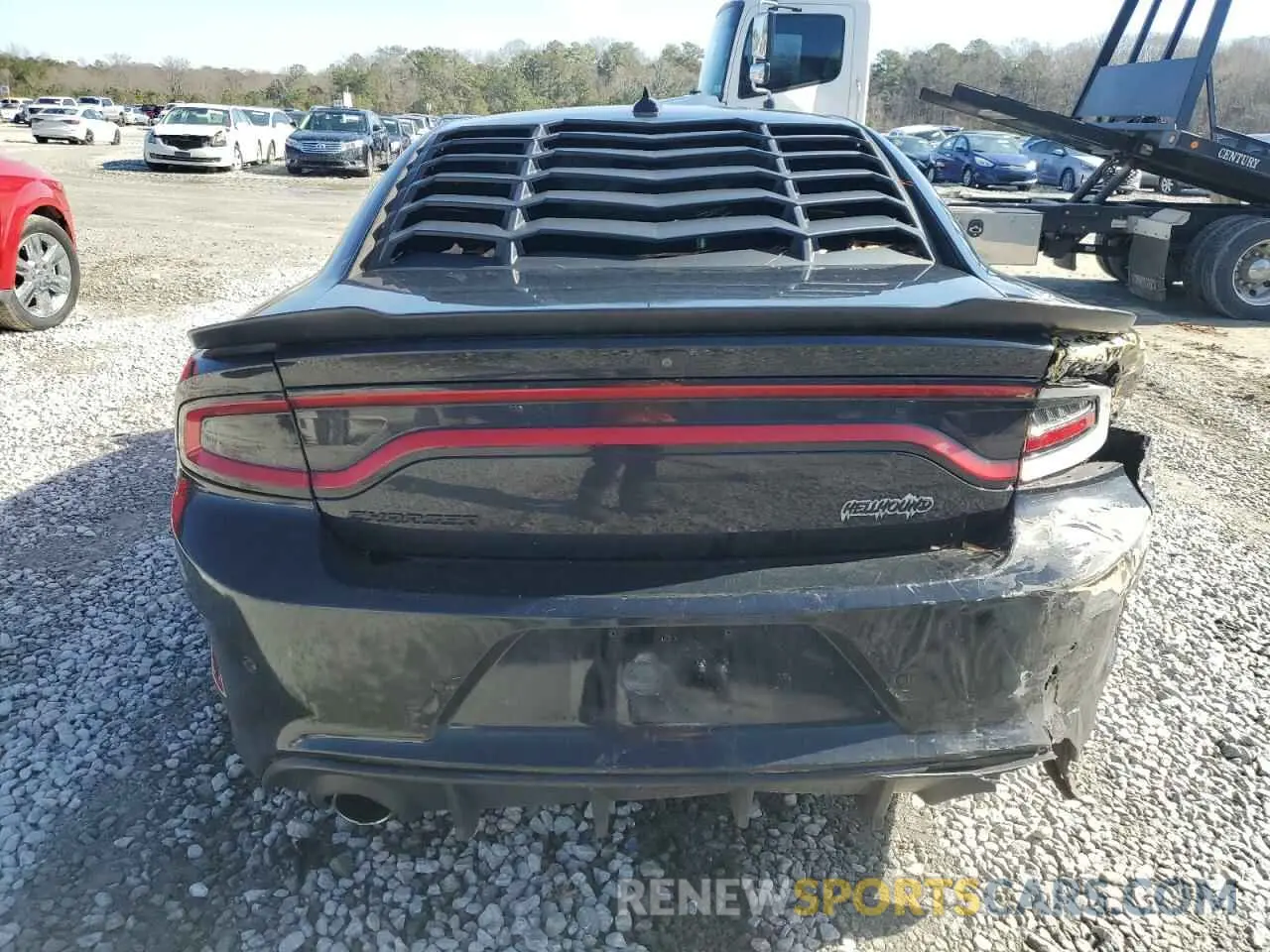 6 Photograph of a damaged car 2C3CDXCT3KH540848 DODGE CHARGER 2019