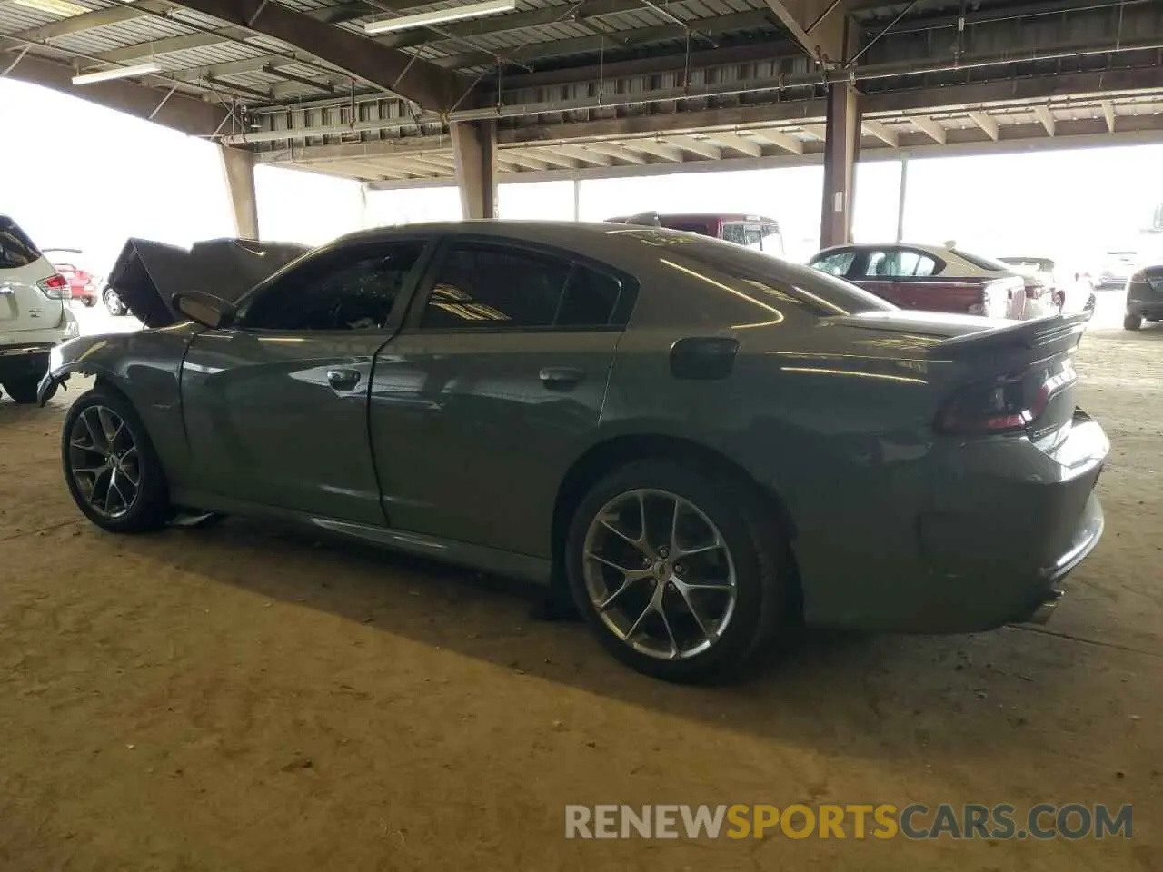 2 Photograph of a damaged car 2C3CDXCT3KH544866 DODGE CHARGER 2019