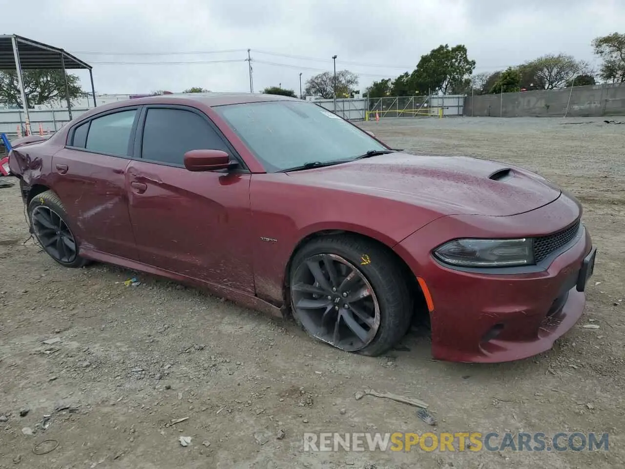 4 Фотография поврежденного автомобиля 2C3CDXCT3KH674470 DODGE CHARGER 2019