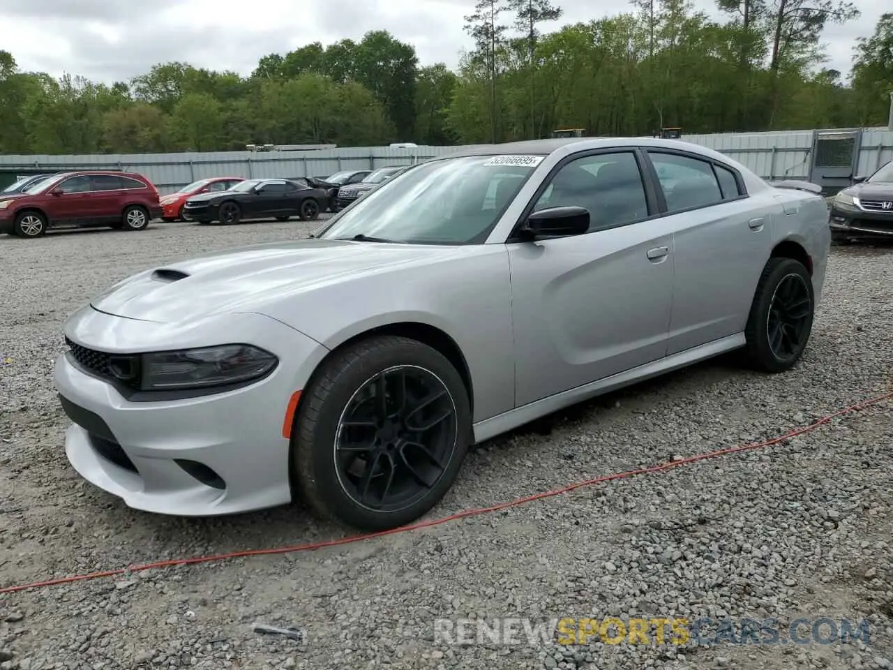 1 Photograph of a damaged car 2C3CDXCT3KH721495 DODGE CHARGER 2019