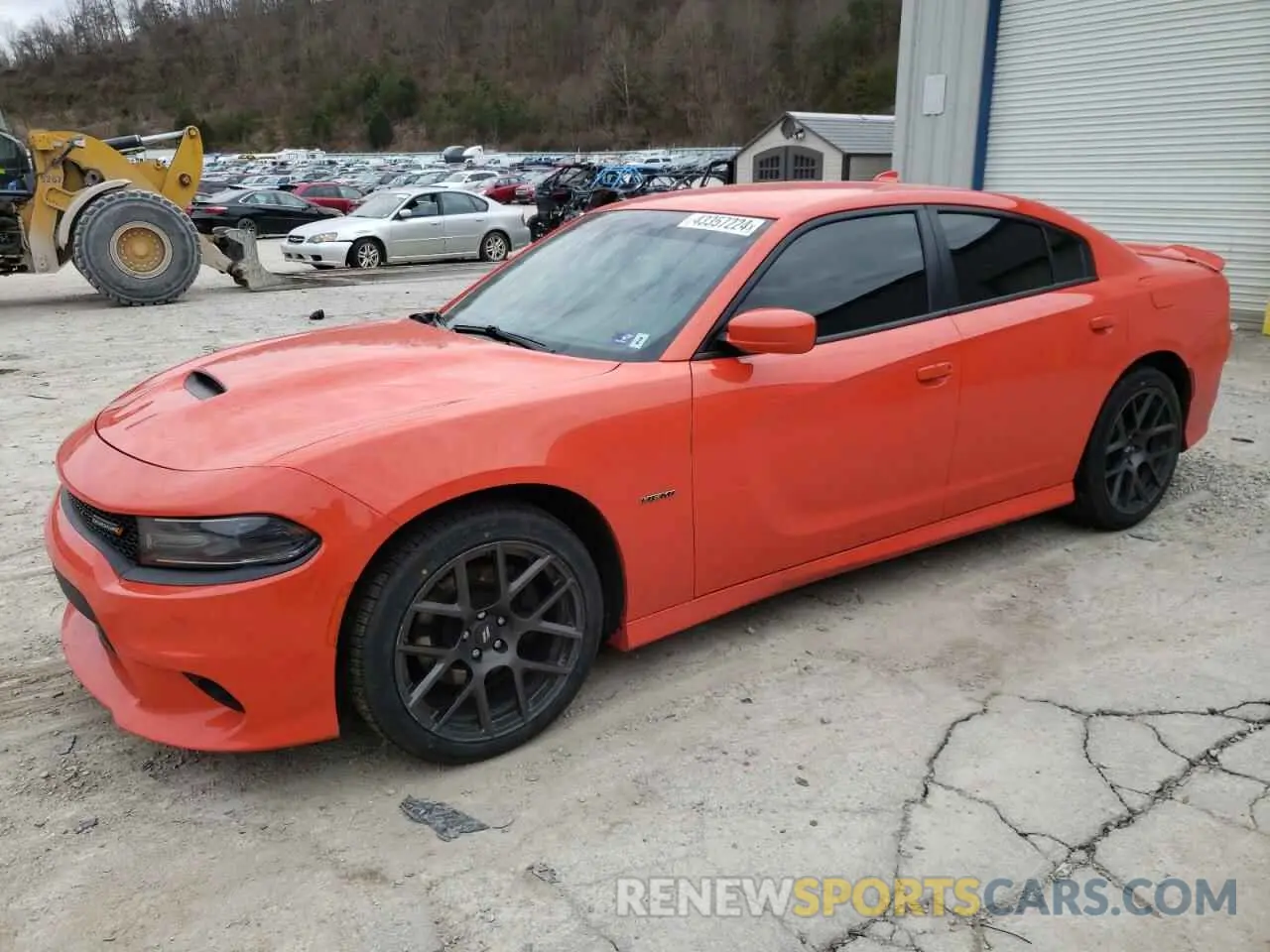 1 Photograph of a damaged car 2C3CDXCT3KH730147 DODGE CHARGER 2019