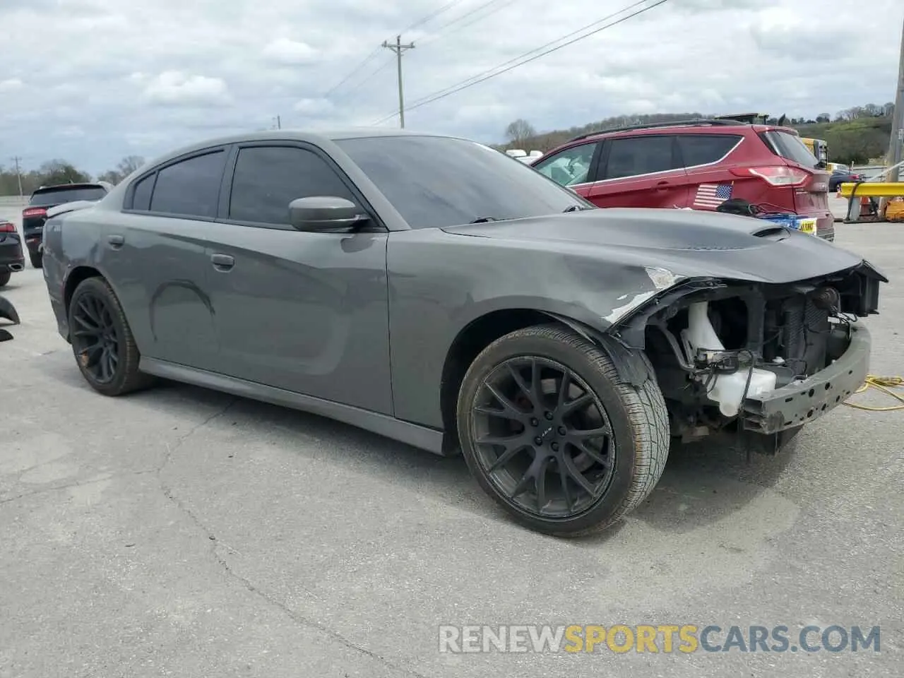 4 Photograph of a damaged car 2C3CDXCT4KH526280 DODGE CHARGER 2019