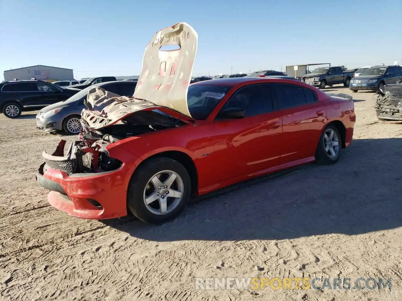 1 Фотография поврежденного автомобиля 2C3CDXCT5KH621883 DODGE CHARGER 2019