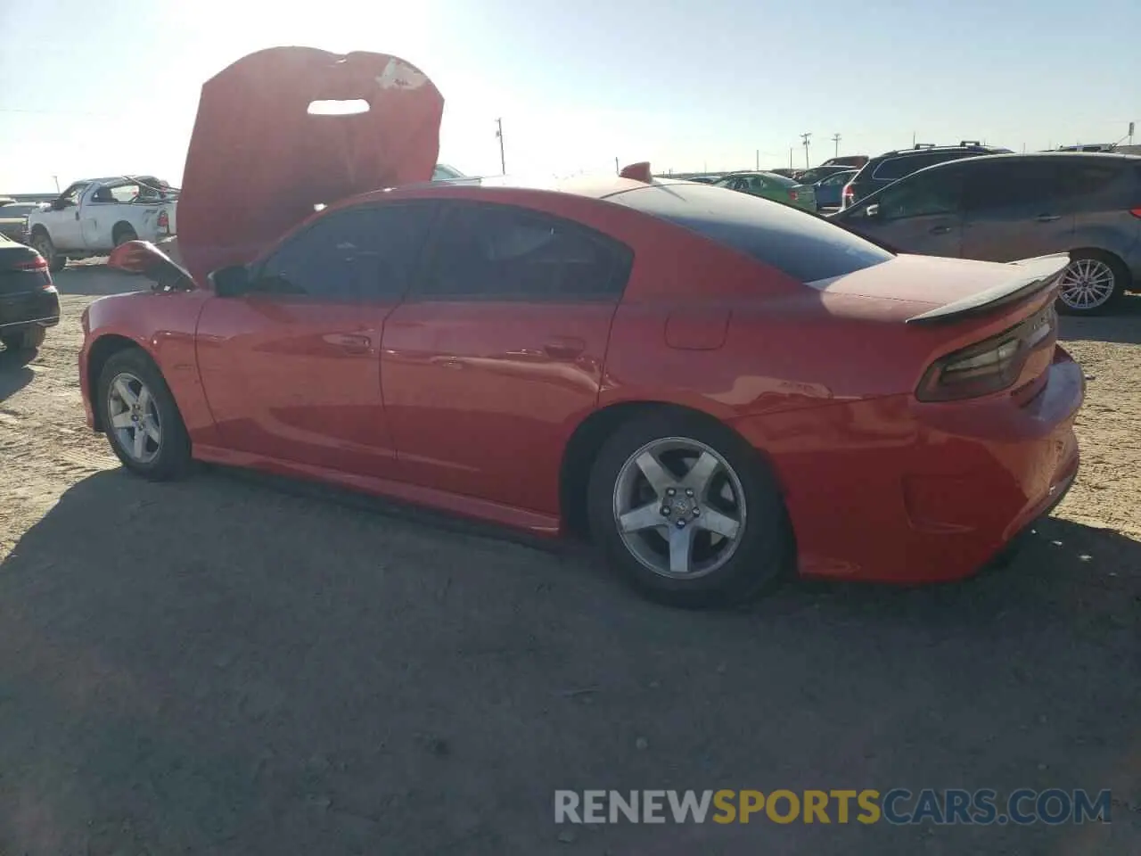 2 Фотография поврежденного автомобиля 2C3CDXCT5KH621883 DODGE CHARGER 2019