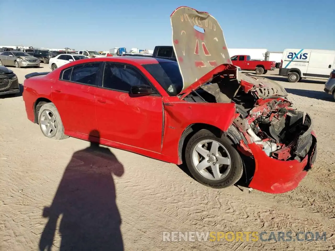 4 Фотография поврежденного автомобиля 2C3CDXCT5KH621883 DODGE CHARGER 2019