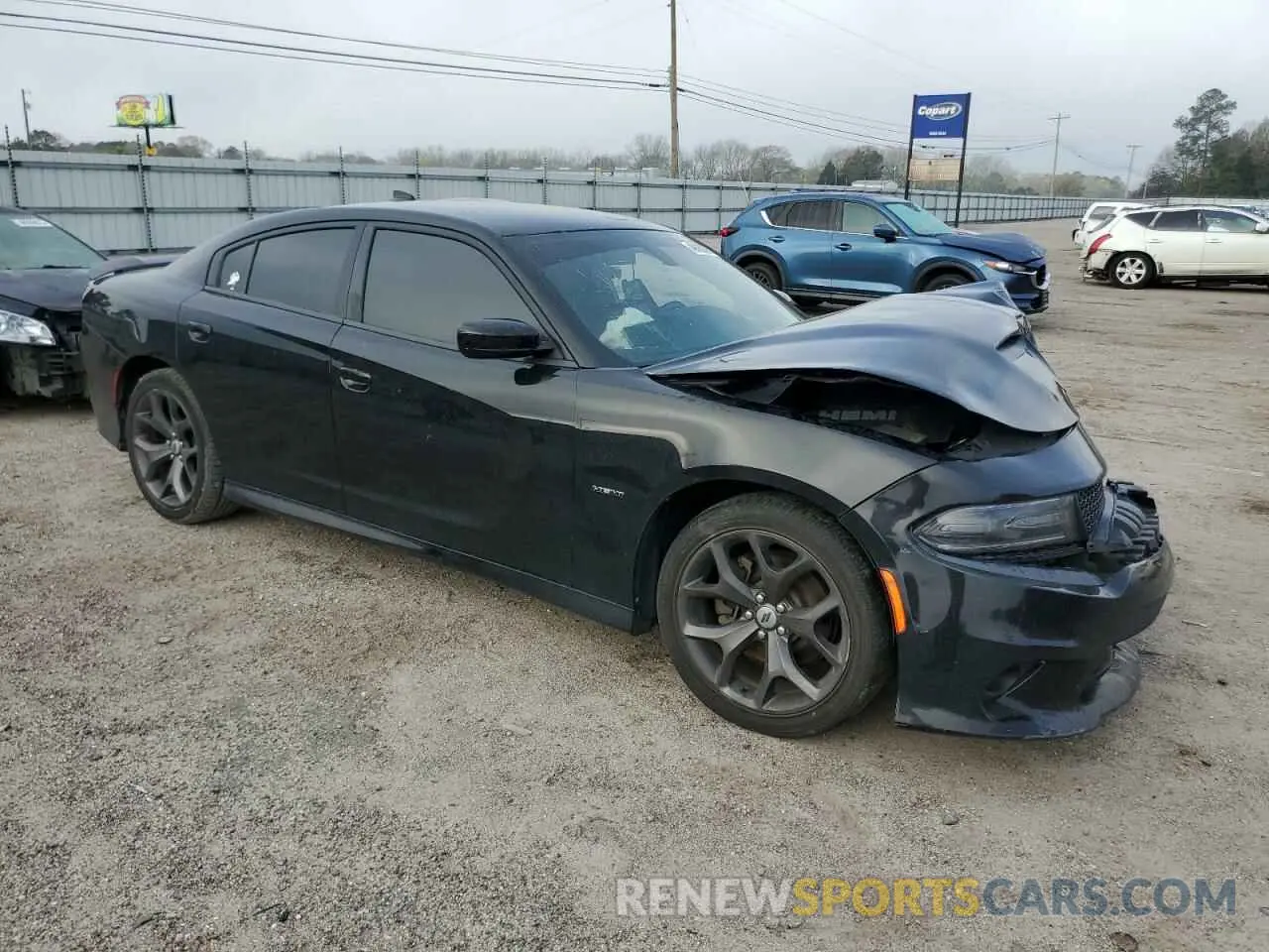 4 Photograph of a damaged car 2C3CDXCT5KH742915 DODGE CHARGER 2019
