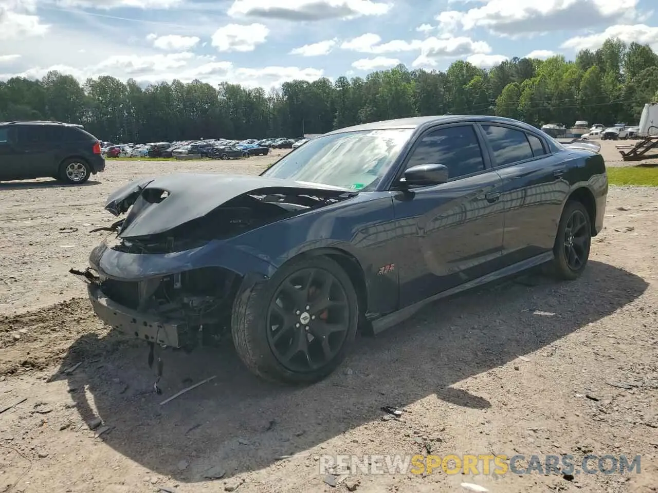 1 Фотография поврежденного автомобиля 2C3CDXCT6KH532386 DODGE CHARGER 2019
