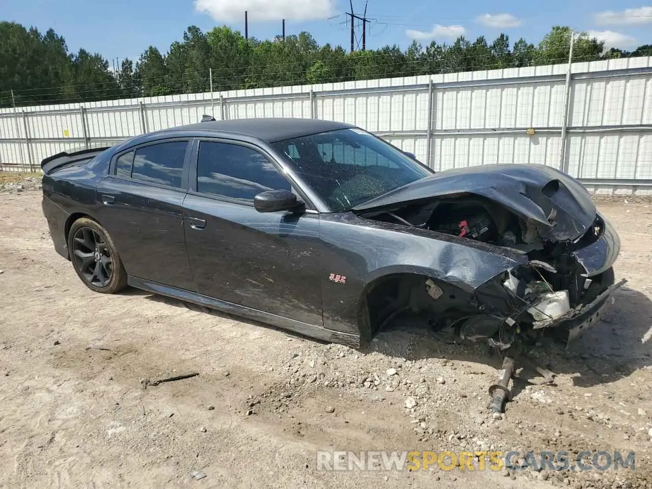 4 Фотография поврежденного автомобиля 2C3CDXCT6KH532386 DODGE CHARGER 2019