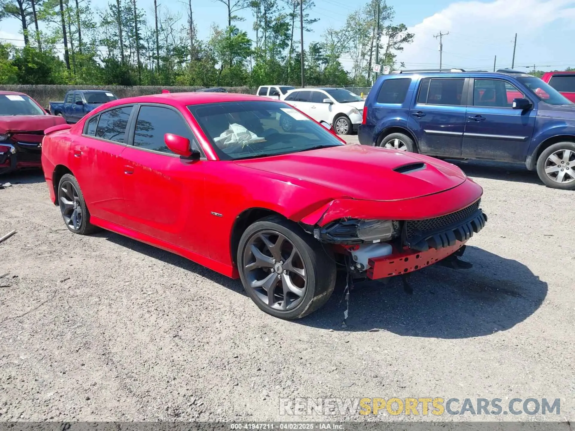 1 Фотография поврежденного автомобиля 2C3CDXCT6KH575853 DODGE CHARGER 2019