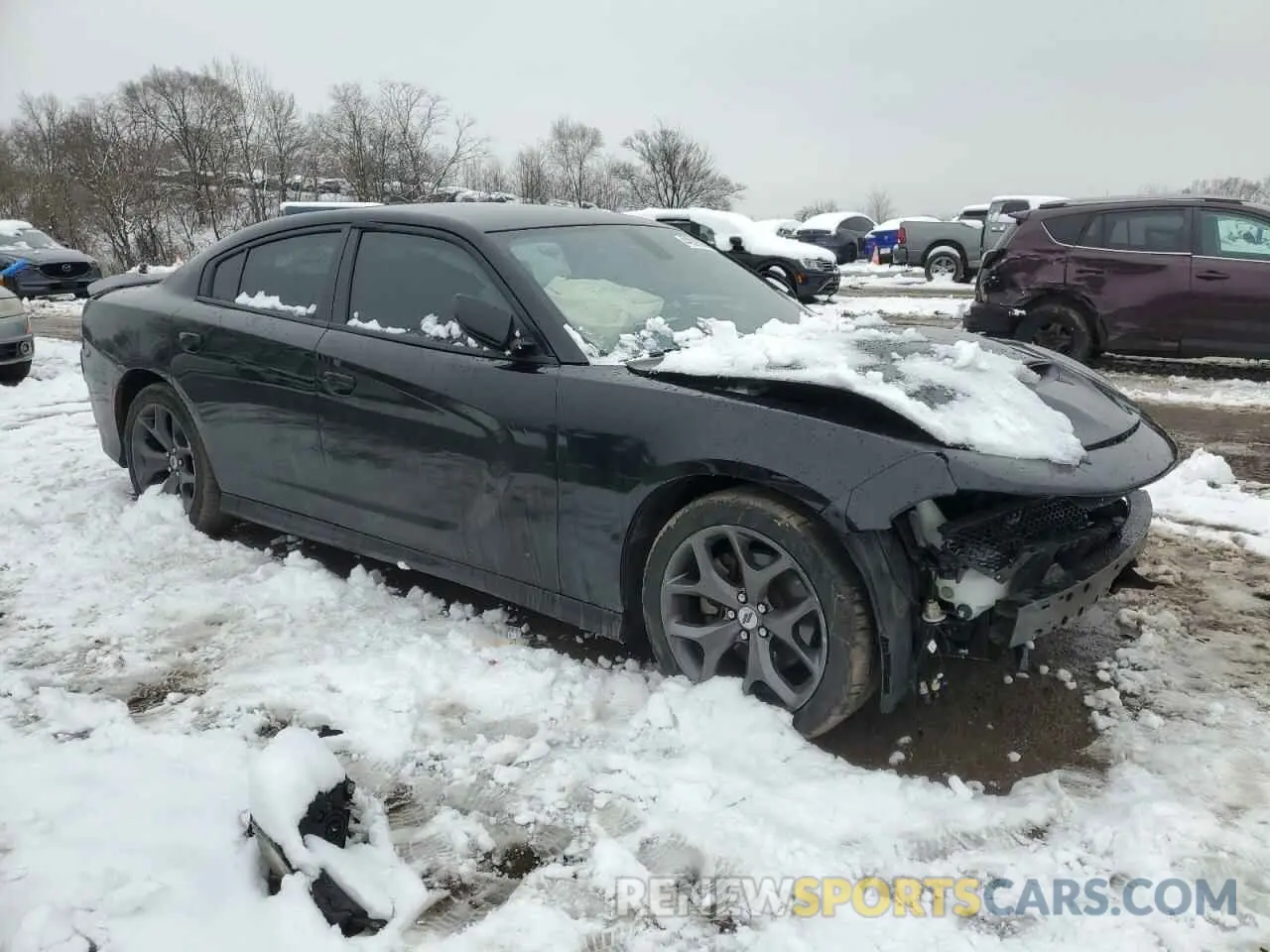 4 Фотография поврежденного автомобиля 2C3CDXCT6KH643181 DODGE CHARGER 2019