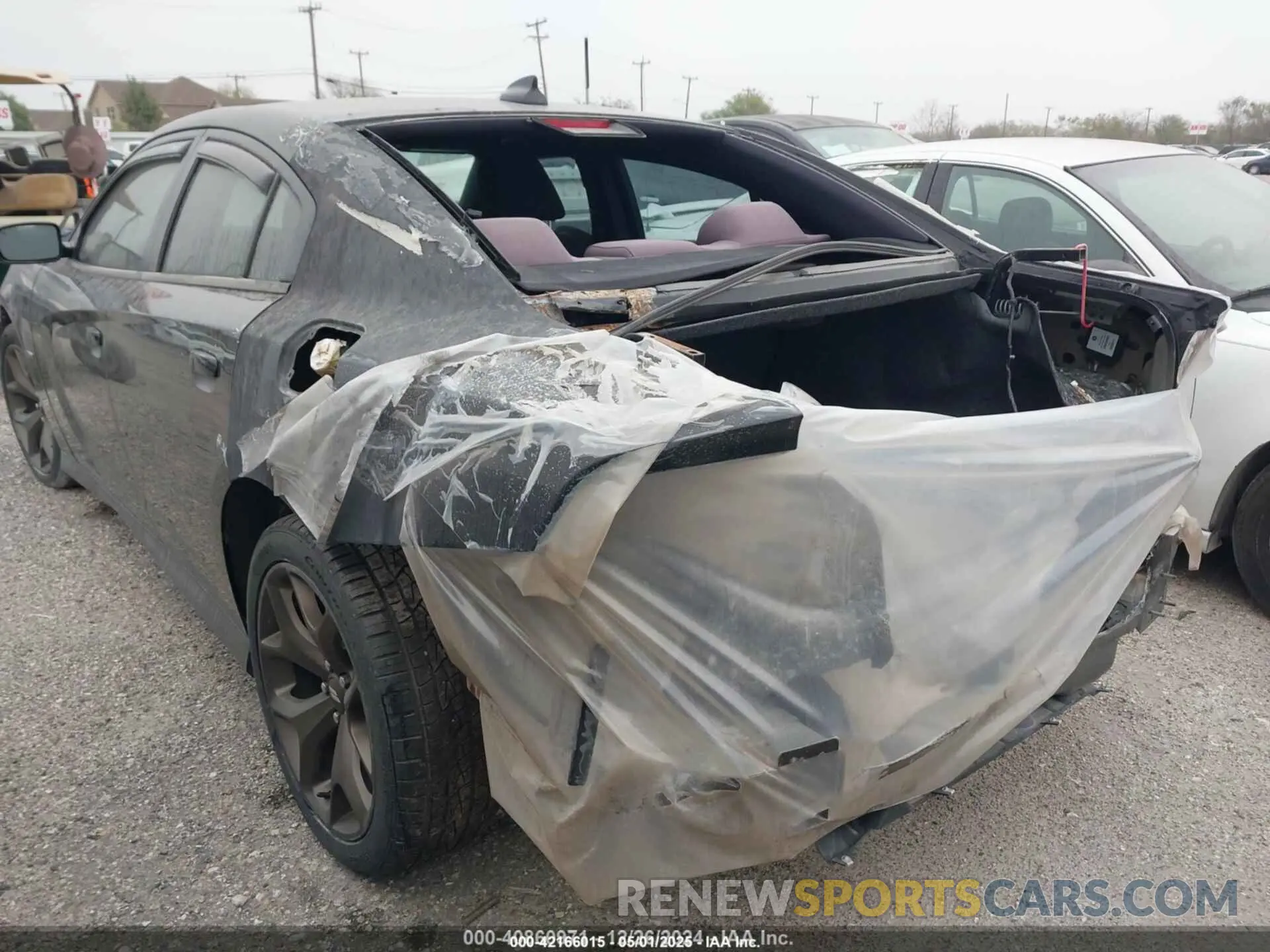 3 Photograph of a damaged car 2C3CDXCT6KH737142 DODGE CHARGER 2019