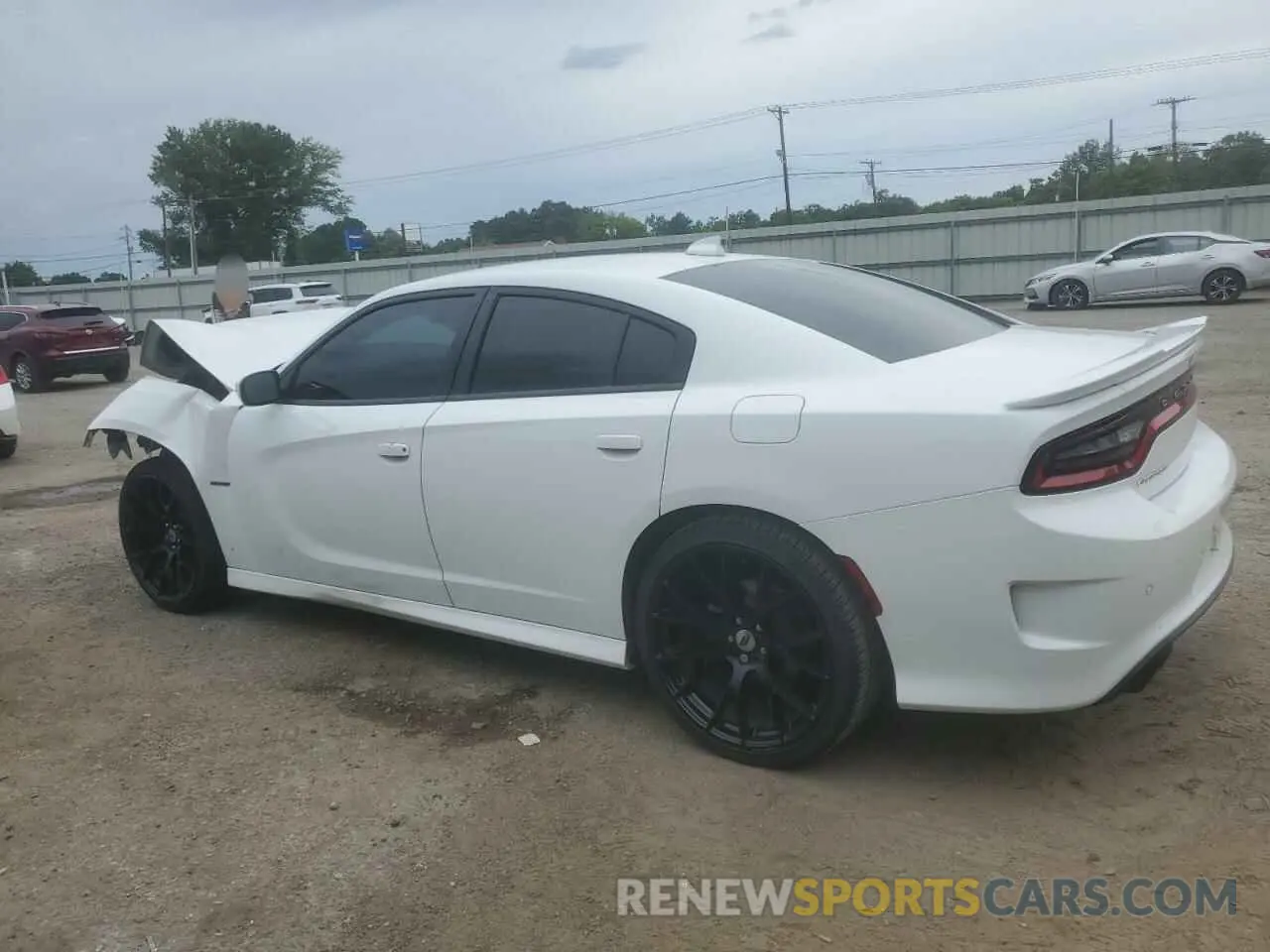 2 Photograph of a damaged car 2C3CDXCT6KH738467 DODGE CHARGER 2019