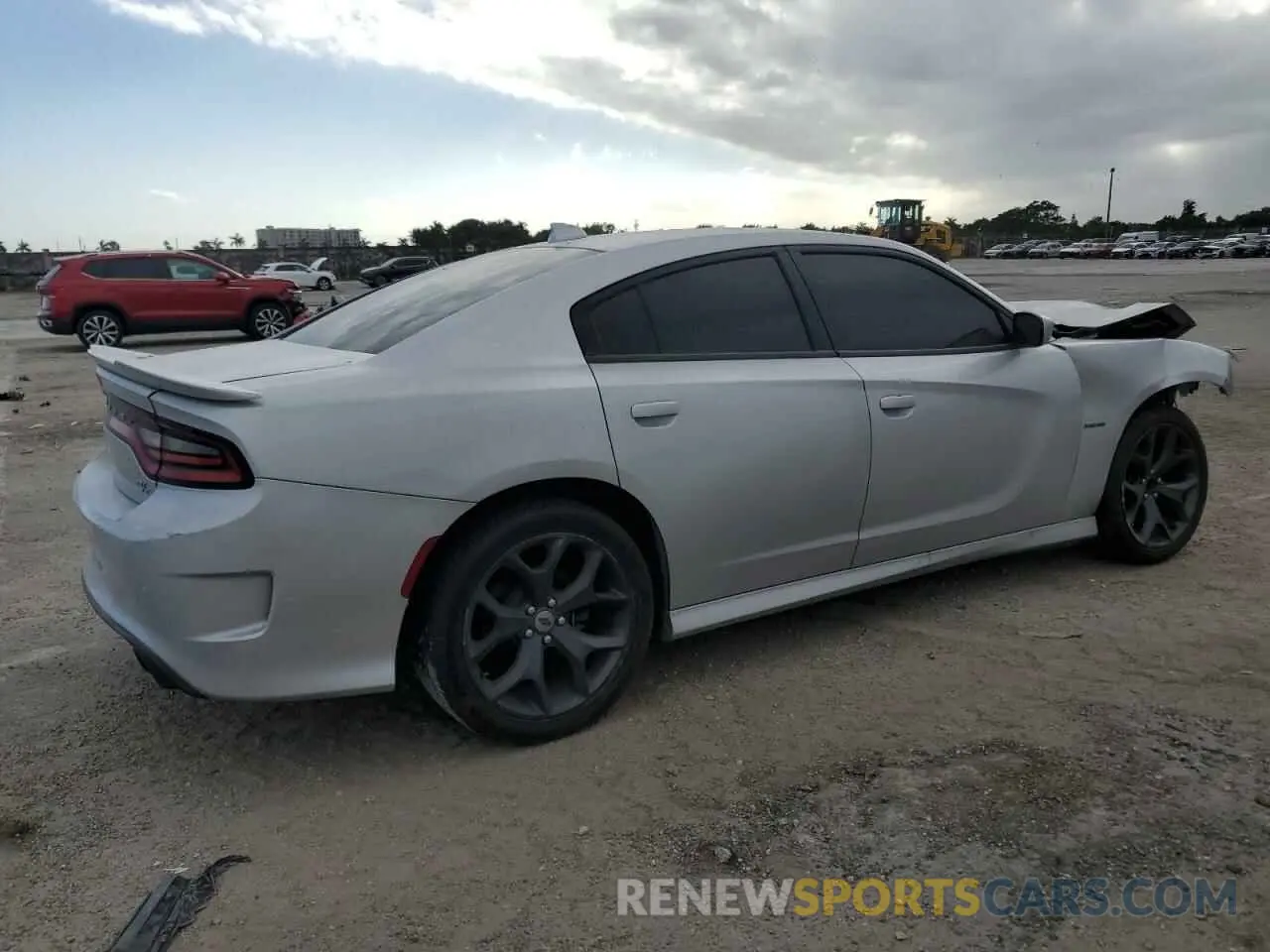 3 Photograph of a damaged car 2C3CDXCT6KH742826 DODGE CHARGER 2019