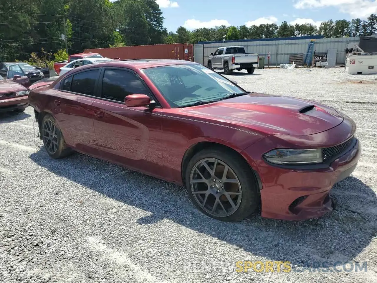 4 Фотография поврежденного автомобиля 2C3CDXCT7KH544546 DODGE CHARGER 2019
