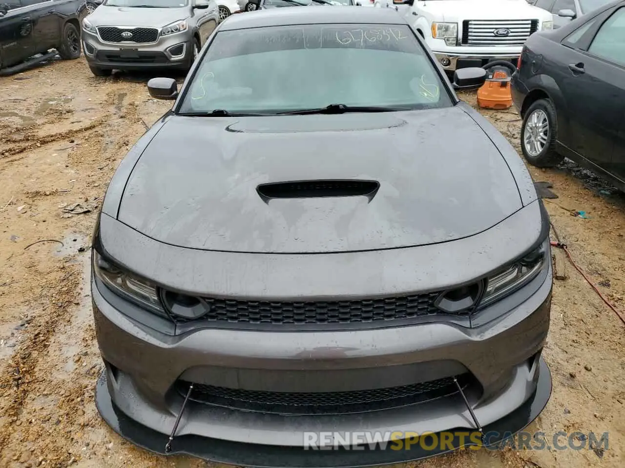5 Photograph of a damaged car 2C3CDXCT9KH523116 DODGE CHARGER 2019