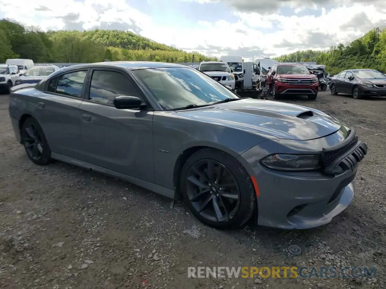 4 Photograph of a damaged car 2C3CDXCTXKH519303 DODGE CHARGER 2019