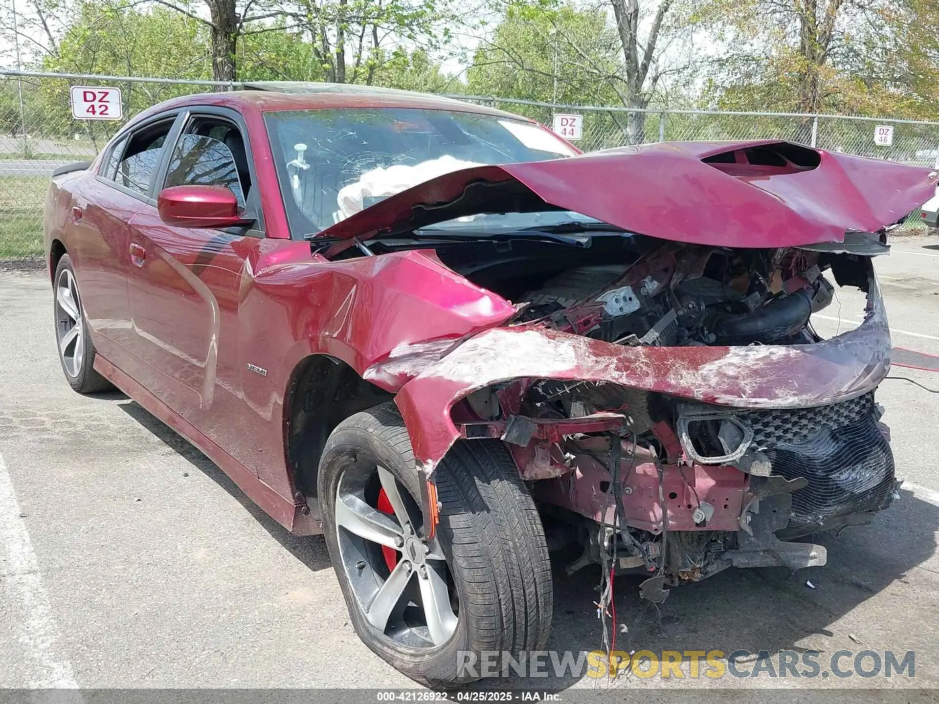 1 Photograph of a damaged car 2C3CDXCTXKH573104 DODGE CHARGER 2019