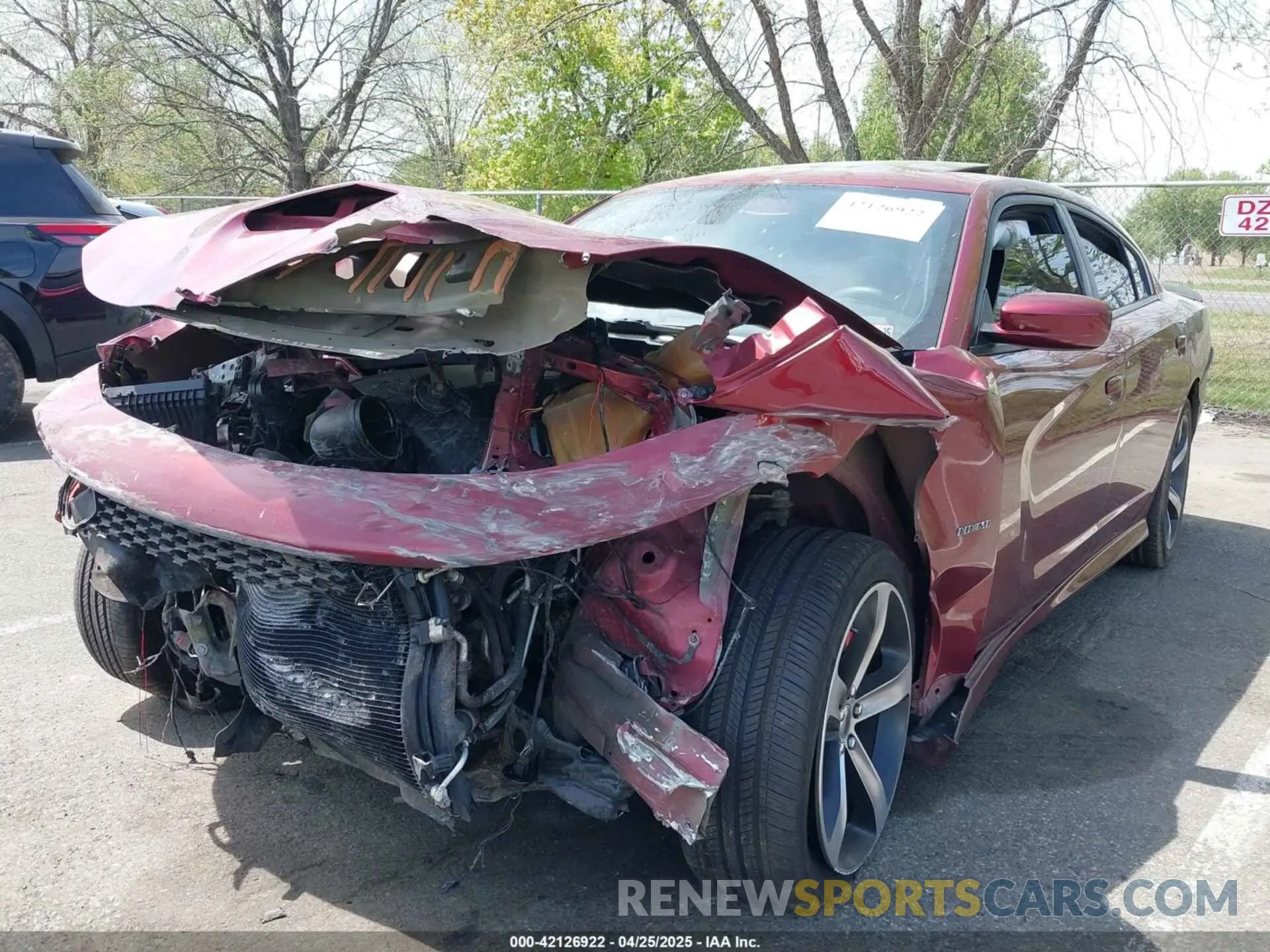 2 Photograph of a damaged car 2C3CDXCTXKH573104 DODGE CHARGER 2019