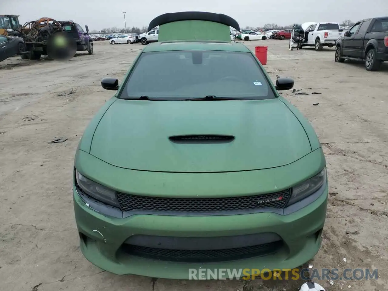 5 Photograph of a damaged car 2C3CDXCTXKH633124 DODGE CHARGER 2019