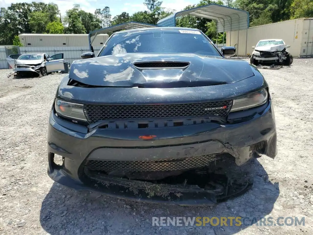 5 Фотография поврежденного автомобиля 2C3CDXCTXKH636699 DODGE CHARGER 2019