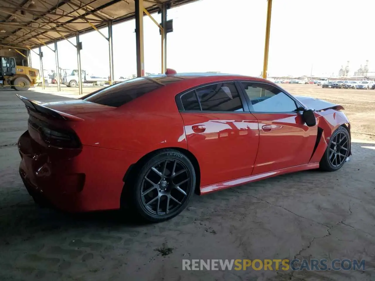 3 Photograph of a damaged car 2C3CDXCTXKH749293 DODGE CHARGER 2019