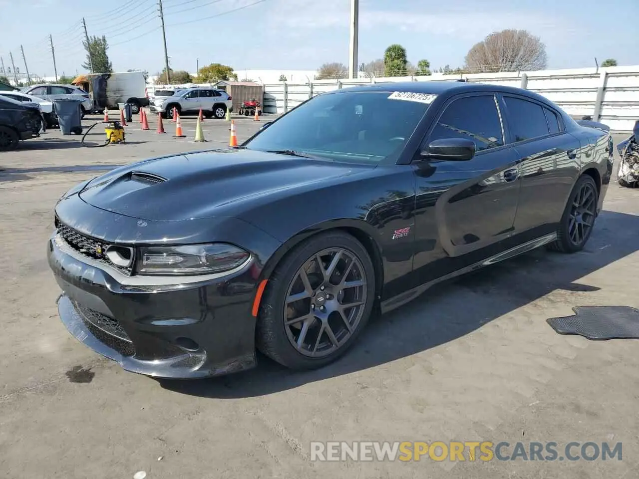 1 Photograph of a damaged car 2C3CDXGJ0KH564131 DODGE CHARGER 2019
