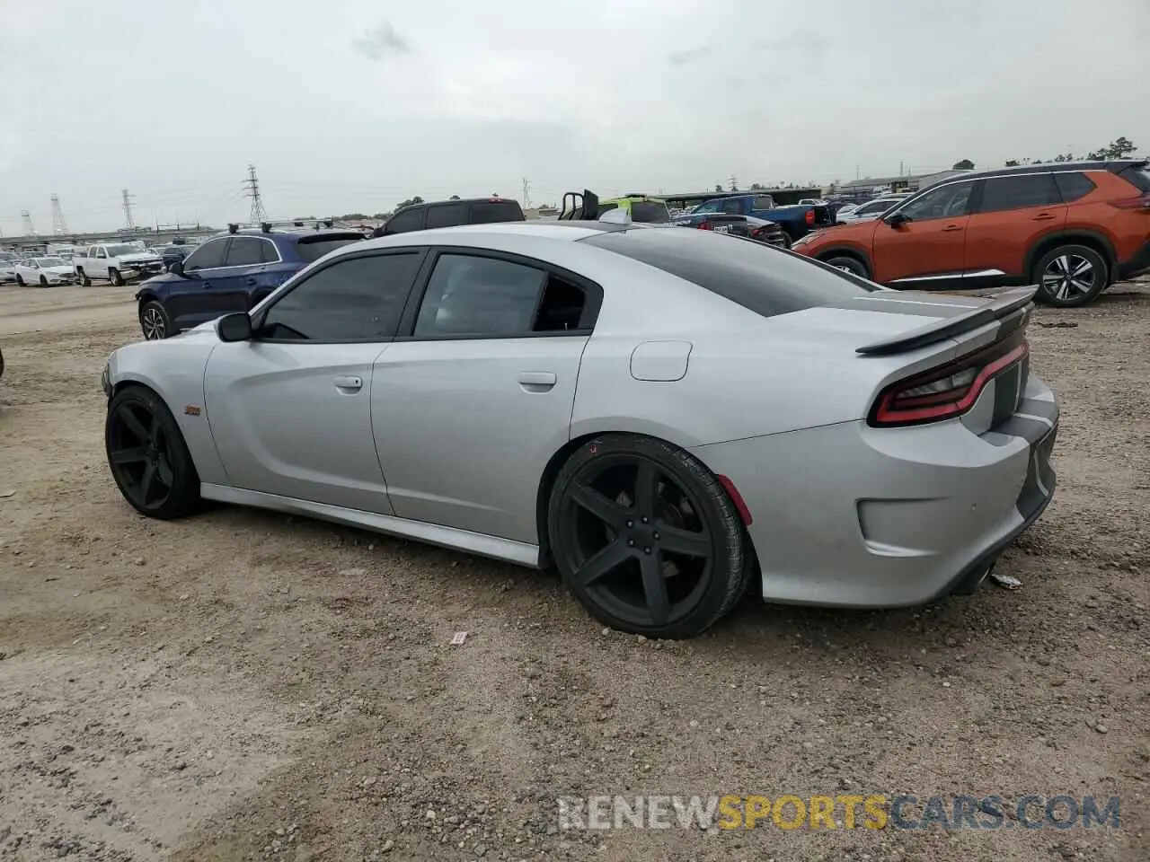 2 Photograph of a damaged car 2C3CDXGJ0KH688805 DODGE CHARGER 2019