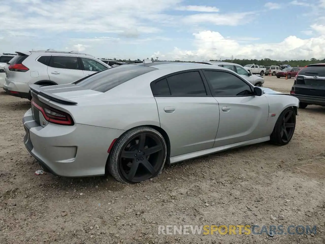 3 Photograph of a damaged car 2C3CDXGJ0KH688805 DODGE CHARGER 2019