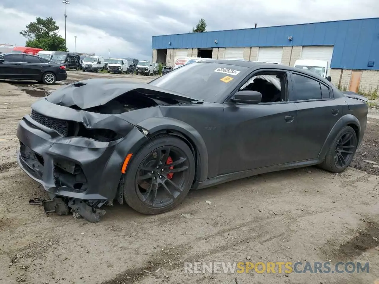 1 Photograph of a damaged car 2C3CDXGJ1KH604359 DODGE CHARGER 2019