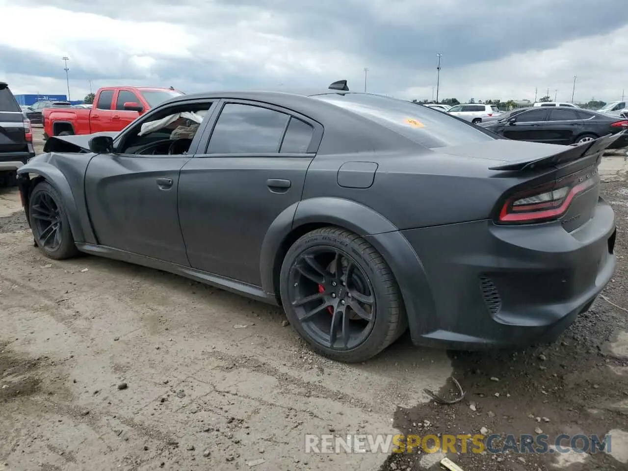 2 Photograph of a damaged car 2C3CDXGJ1KH604359 DODGE CHARGER 2019