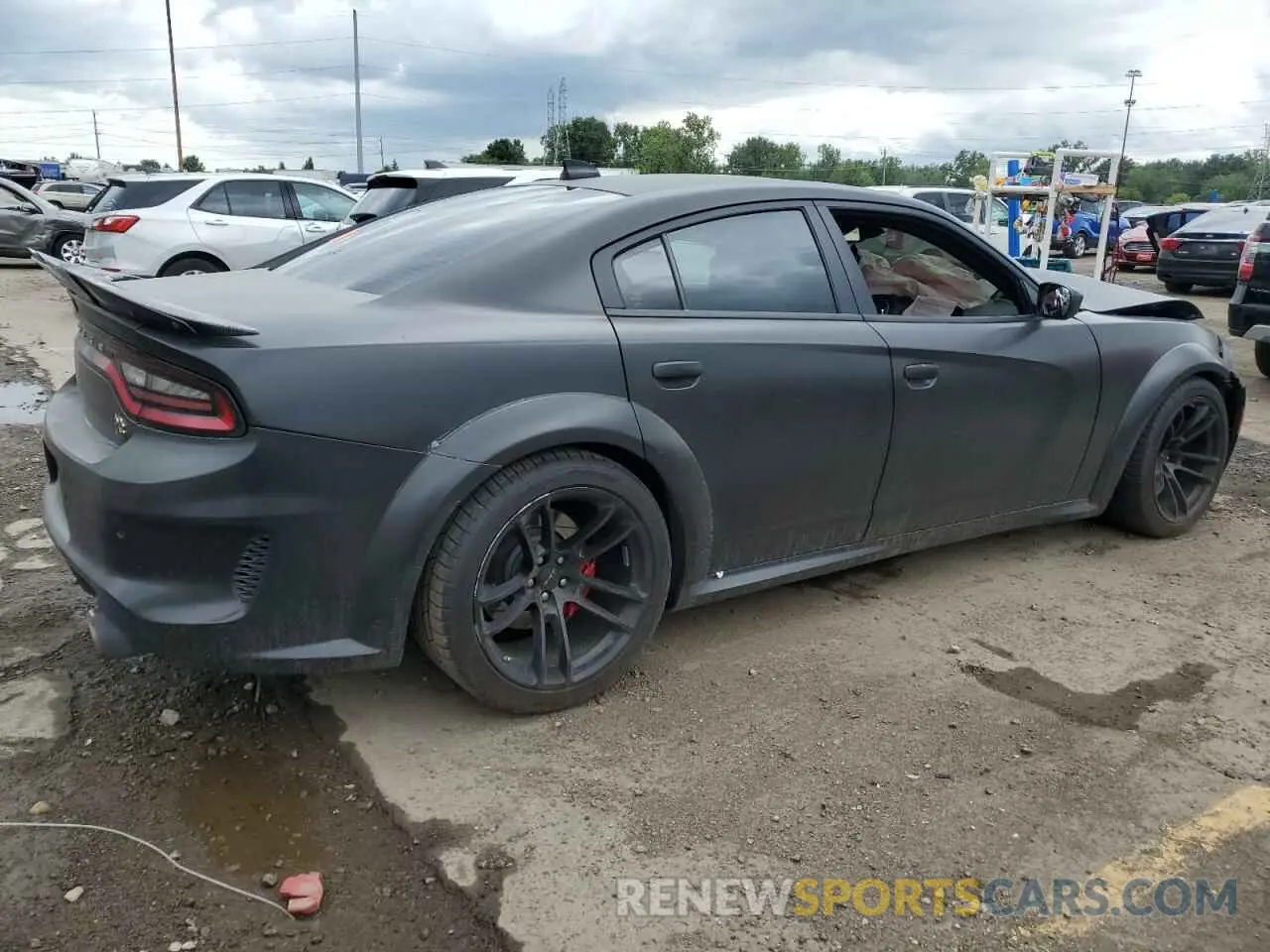 3 Photograph of a damaged car 2C3CDXGJ1KH604359 DODGE CHARGER 2019
