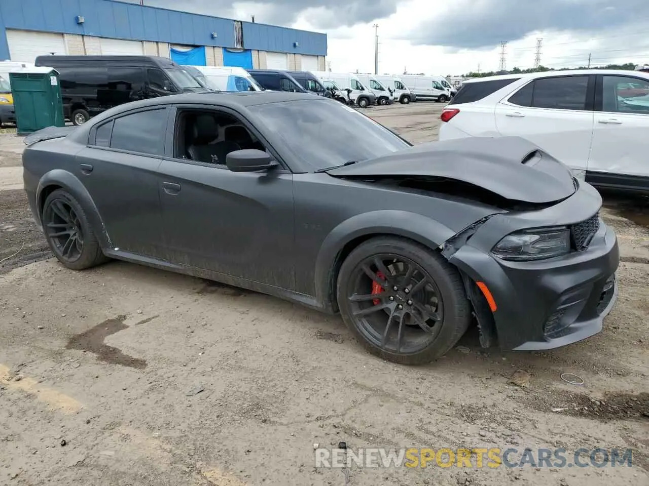4 Photograph of a damaged car 2C3CDXGJ1KH604359 DODGE CHARGER 2019